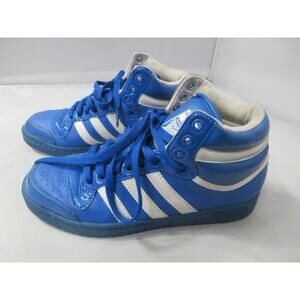 Adidas Top Ten Hi Blue White G17746 Size 7.5 2009 Basketball Shoes Sneakers